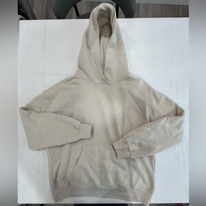 Hollister Women's Cream Hoodie
